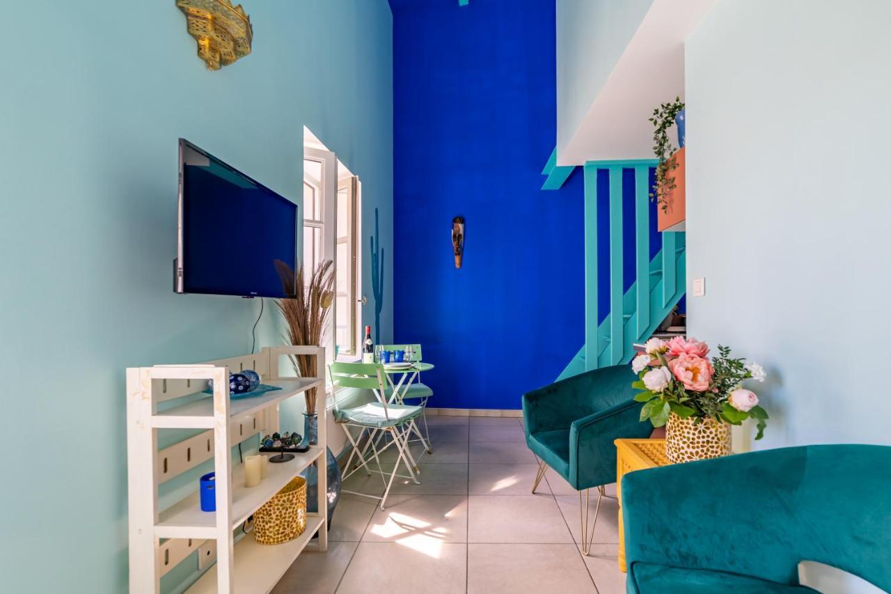 Le Reve Bleu Majorelle - Duplex Sur Les Toits - Une Nuit A Νιμ Εξωτερικό φωτογραφία
