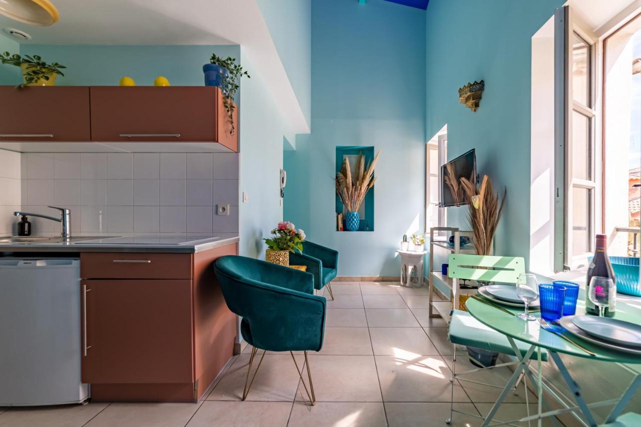 Le Reve Bleu Majorelle - Duplex Sur Les Toits - Une Nuit A Νιμ Εξωτερικό φωτογραφία